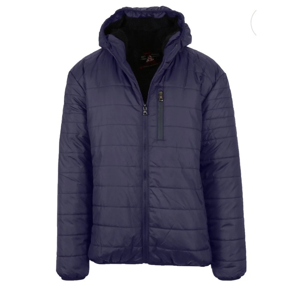 Spire‎ By Galaxy Puffer Jacket Mens Large Navy New With Tags